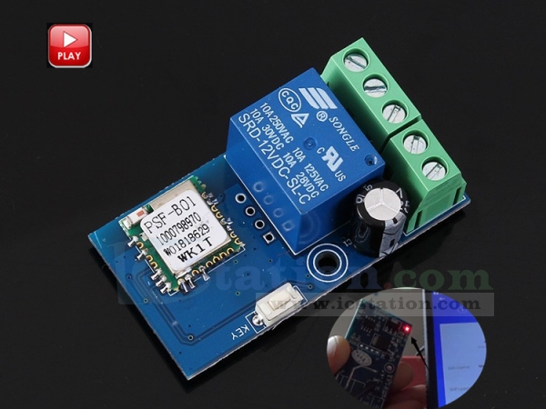 WiFi Switch Relay Delay Module 4-way control AC 220V for Smart Home Android/IOS