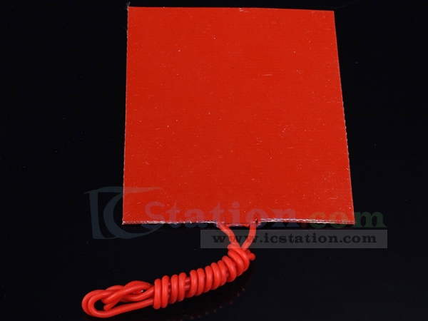 25W Silicone Rubber Heating Panel Constant Temperature Heater Plate 12V 12W 