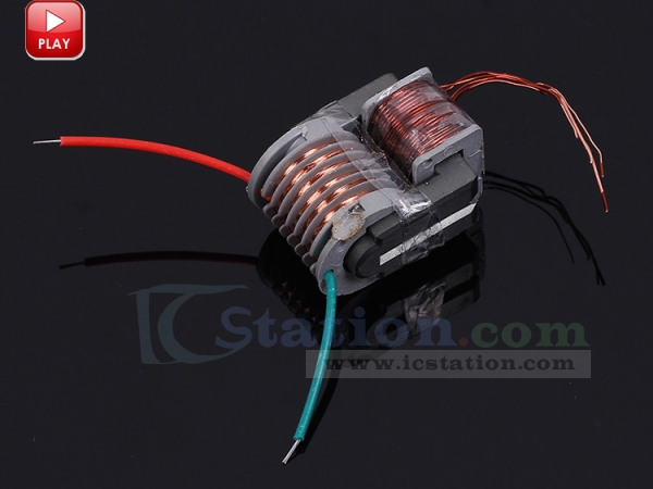50kV Ultra-high Voltage Generator Super Arc Pulse Ignition Coil Module 3.7-6V af 