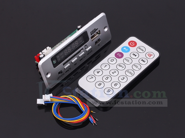 MP3 Micro Player Decoder Modul 2W TF Card Reader 3.7V 5V USB FM support 