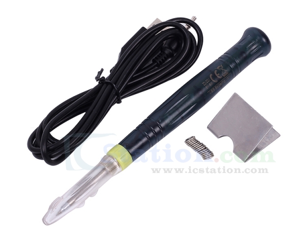 Mini Portable USB 5V 8W Electric Powered Soldering Iron Pen/Tip Touch Switch