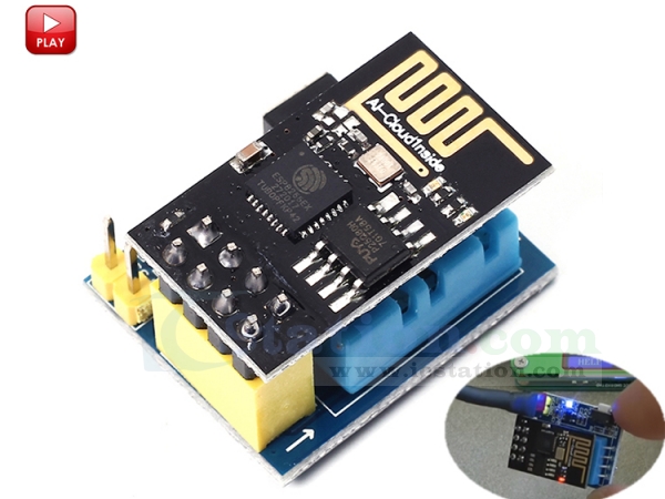 Sensor B9U1 ESP8266 esp01S DHT11 Temperature&Humidity Wifi Shield S7K6 ESP01s