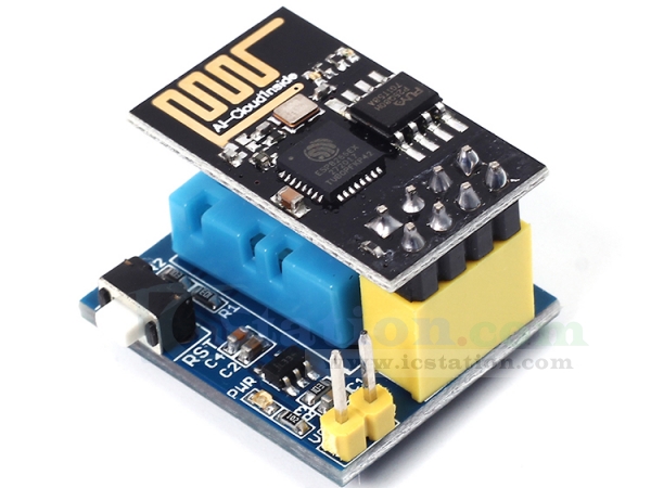 DHT11 Temperature&Humidity SensorATF ESP8266 ESP-01S WIFI Wireless Module