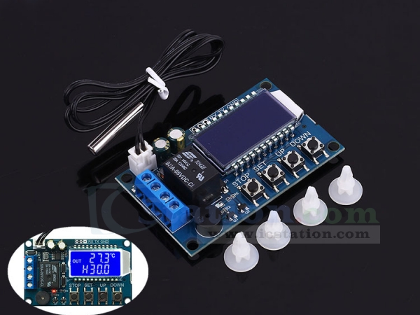 Geekcreit DDRZD Test & Measuring Module Microcomputer Digital Temperature Controller Thermostat Temperature Control Switch with Display HIGH Performance Test Module Color : DC24V 