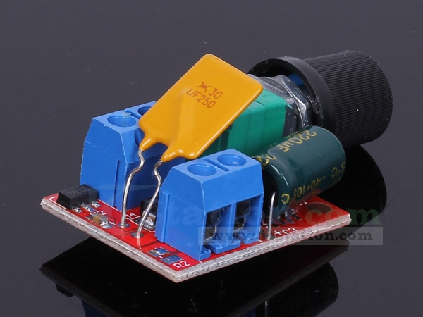 5pcs Mini DC 5A Motor PWM Speed Controller 5-30V Speed Control Switch LED Dimmer 