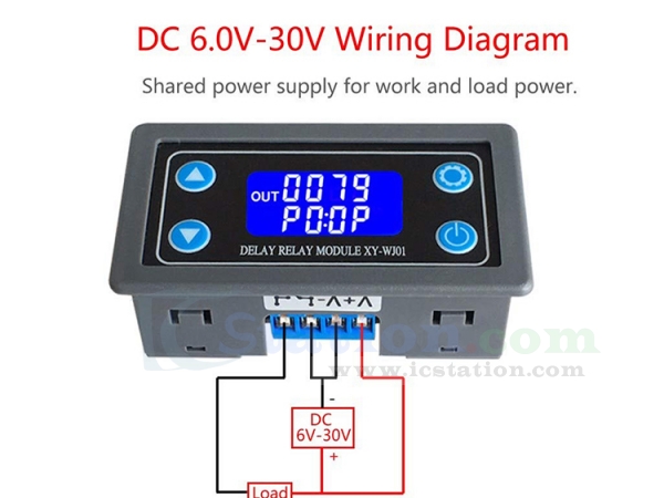 AC220V Digital LED Display Time Counter Timer Delay Turn OFF Relay Switch Module 