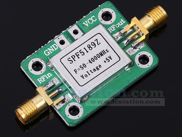0.1-2000MH​z RF Wideband Amplifier 30dB low-noise LNA Broadband Module Receiver 