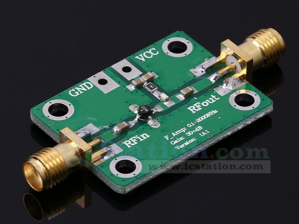 0.1-2000MHz 30dB Low Noise RF Amplifier LNA Broadband Module Receiver J5D2 