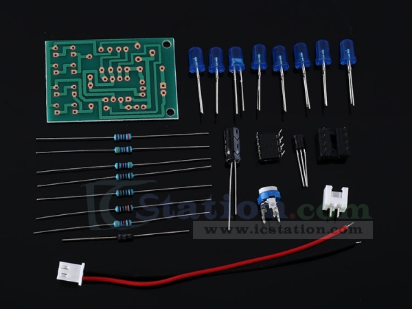 LM358 Blue Led 5MM Light Breathing Lamp Parts Hobby Kit Electronics DIY 12V 
