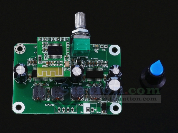 Blu DollaTek TPA3110 30W 2 Mini Stereo a Due canali Wireless Bluetooth Audio Amplificatore di Segnale Digitale Amplificatore di Potenza per Tablet PC Portatili Smartphone ect