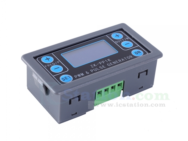 4-25V Digital DUAL LED Pulse PWM Signal Generator square Adjustable 1Hz-160Khz 