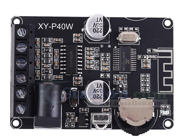 Diymore 40W Stereo Bluetooth Power Amplifier Board 5V -24V Infrared Remote Control Receiver