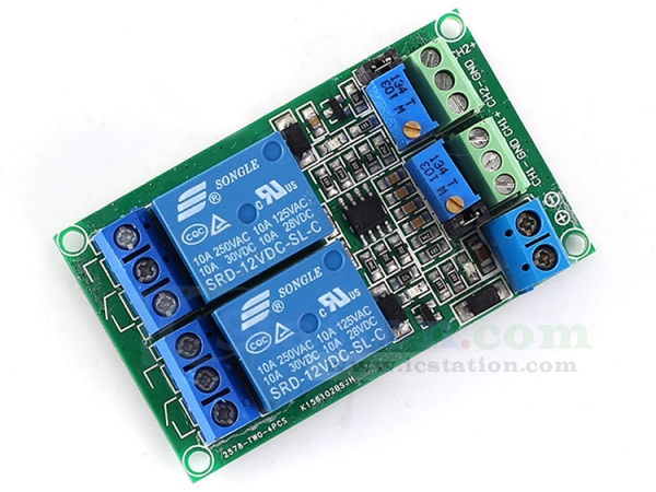 DC12V Auto Circuit modifications comparateur de tension LM393N pour contrôle à distance