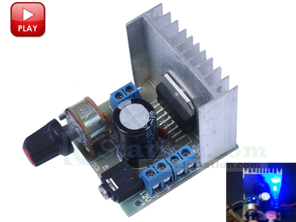 TDA7297 Amplifier Board 15W+15W Dual Track Stereo Modul DC 12V DIY C5E3