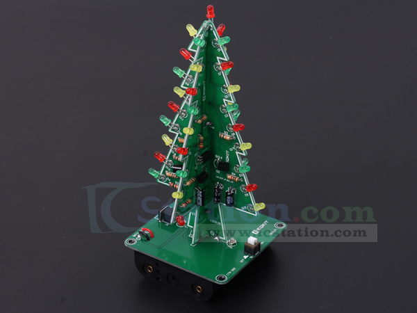 CLASSPACK OF 10 soldering kit VELLEMAN MK130 3D XMAS TREE DIY KIT Details about    