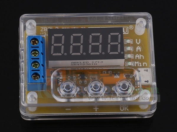18650 Lithium Li-ion Akku Batterie Tester Meter Voltage/Current/Capacity GR08 