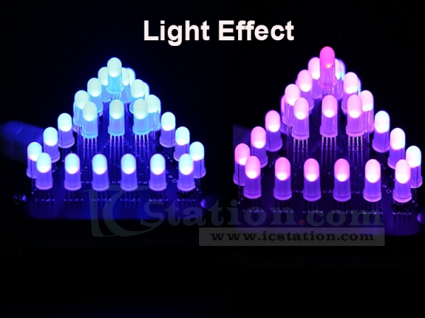 Micro Effects Purple Magenta LED Light & Control Flash Blink 9V MEL-PM1-D-9VB 