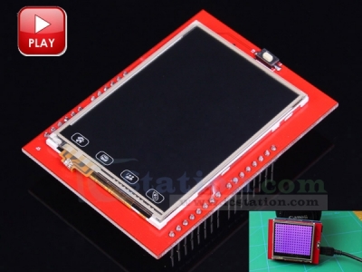 2.4inch TFT Touch Screen Shield Module for Arduino UNO R3 LCD Display Module