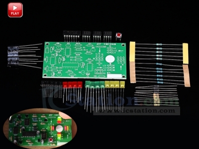 DIY Kits NE555 Traffic Signal Light Simulator DIY Module Kits Red Green Yellow Light Analog Signal Simulator DC 5-10V