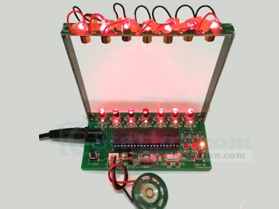 DIY Kit C51 MCU Laser Harp String Electronic Keyboard Sensor Music Controller