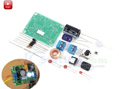 DIY LM2596 Adjustable Voltage Regulator Switching Power Supply Module Kits Step Down Converter Power Supply DIY Kits