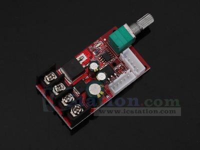 15A DC Motor Speed Controller Board LED Dimmer DC 10V-50V Speed Switch  ot16 