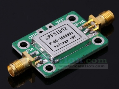 RF Amplifier 0.1-6000MHz Low Noise Signal Receiver LNA Board SPF5189 Module Kit 