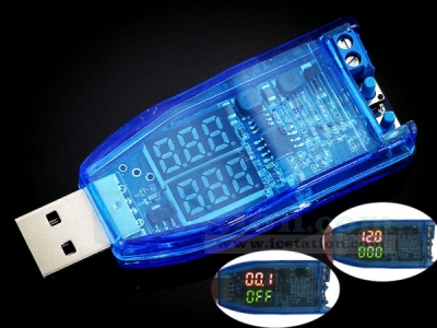 5V to 1.2V-24V DC-DC USB Step Up Down Power Supply Module Voltage Current Dual Display Buck Boost Converter