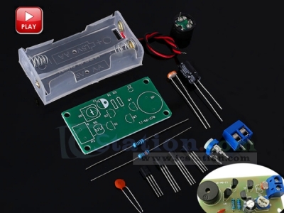 DIY Kit Brightness Light Detector Dark Alarm Photosensitive Sensor Kit Electronic Soldering Practice Kits