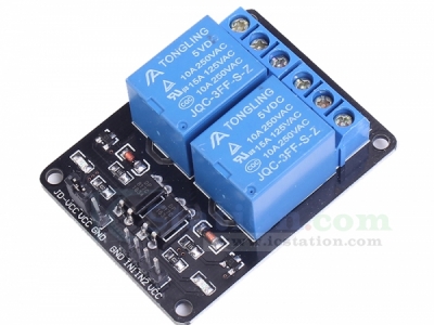 5V 2-Channel Relay Module for Arduino PIC ARM DSP AVR Electronic