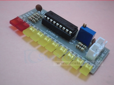 Bausatz LM3915 Audio Level Indicator Lautstärkeanzeige DIY-Elektronik zum Löten