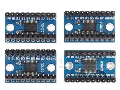 4PCS TXS0108E High-Speed Full-Duplex TXS0108E 8 Channel Logic Level Converter Module for Arduino Raspberry Pi IIC I2C SPI