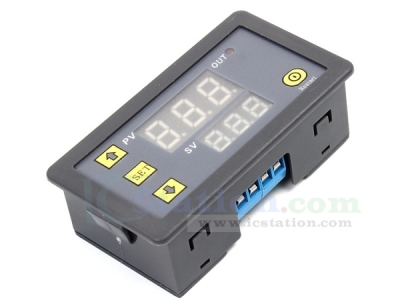 12V Upgrade Cycle Timer Delay Dual Display Functions Setting Relay Module