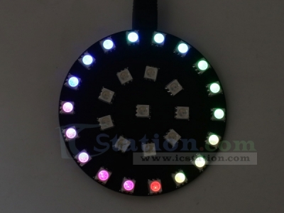 DIY Kit SMD RGB LED Flashing Lamp, USB 5V Breathing Light, Gradient Color Decorative Light SMD Soldering Practice Kits