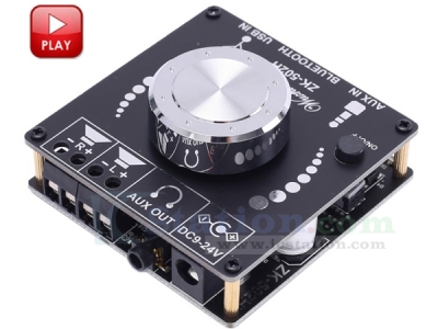 TPA3116D2 50W+50W HIFI Bluetooth-compatible Audio Stereo Module BLE5.0 USB/AUX Digital Amplifier Module