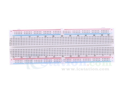 5PCS MB-102 830 Holes Breadboard, 0.8mm Wire Aiameter Universal Board, Solder-Free Test Circuit Board for Experimental Test