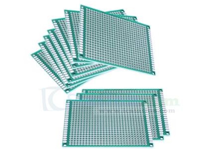Double-Sided Universal Board Tinned Circuit Board 1.6mm High-Quality Fiberglass Board for Experiment