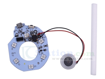 2PCS Atomizing Humidifier Module,5V USB Atomization Board,Humidifier Atomizing Sheet Circuit Drive PCB Circuit Board