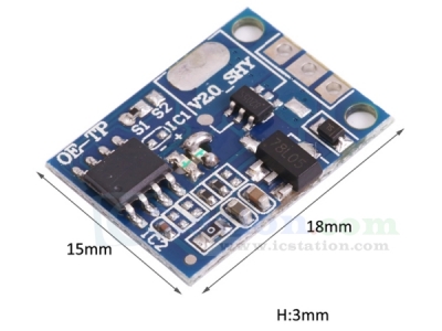 1 Pcs Capacitive Touch Switch Module Digital Touch Sensor LED Dimming 10A Dr ES