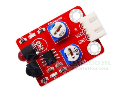 Infrared Obstacle Avoidance Sensor Module Photoelectric Reflection Compatible with Car Accessories