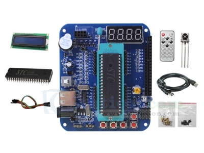 STC89C52 Development Board C51 USB Programmable 8051 MCU Controller System Board