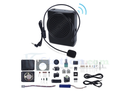 DIY Kit Loudspeaker Wearable Megaphone Microphone Electronic Soldering Kit