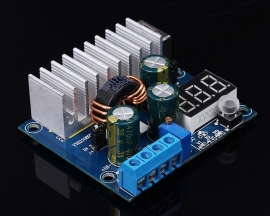 100W DC-DC Step Up Module Boost Converter Voltage Regulator Power Supply Module 3-32V to 3-35V USB Output with LED Voltmeter Display