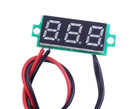 0.28Inch Blue Digital Thermometer w/ NTC Metal Waterproof Probe Temperature Sensor