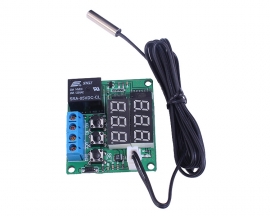 Red+Green 5V Digital Temperature Controller Thermostat Switch Module w/ NTC Waterproof Temperature Sensor Probe