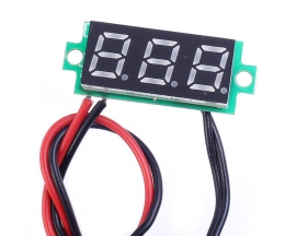 0.28 Inch LED Digital Thermometer Temperature Sensor Detector Waterproof NTC Metal Probe DC 4-28V