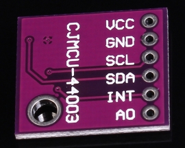 MAX44009 Ambient Light Sensor Module I2C Digital Output Development Board Light Detection Photosensitive Module