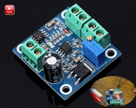 Frequency to Voltage Converter Module 0-1KHz to 0-10V Digital to Analog Voltage Signal Conversion Module