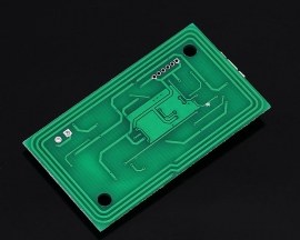 Dual Frequency RFID Reader Writer Wireless Module UART 13.56MHz 125KHz for IC/ID Card