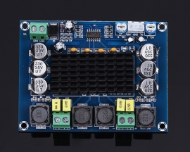 XH-M543 Dual Channel 2x120W TPA3116D2 Class D Digital Power Amplifier Board Audio Amplifier Module